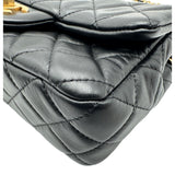 シャネル CHANEL ミニフラップバッグ AS1787 29番台 ブラック ゴールド金具 ラムスキン レディース ショルダーバッグ