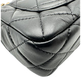 シャネル CHANEL ミニフラップバッグ AS1787 29番台 ブラック ゴールド金具 ラムスキン レディース ショルダーバッグ