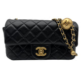 シャネル CHANEL ミニフラップバッグ AS1787 29番台 ブラック ゴールド金具 ラムスキン レディース ショルダーバッグ