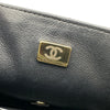 シャネル CHANEL ミニクラシック ハンドバッグ A35200 ブラック ゴールド金具 ラムスキン レディース ショルダーバッグ