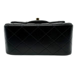 シャネル CHANEL ミニクラシック ハンドバッグ A35200 ブラック ゴールド金具 ラムスキン レディース ショルダーバッグ