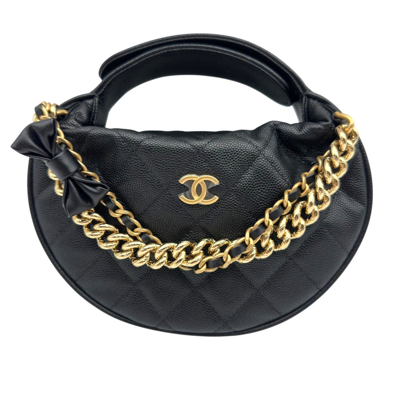 シャネル CHANEL マトラッセ ミニハンドバッグ AP3943 ブラック