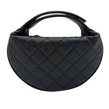 シャネル CHANEL マトラッセ ミニハンドバッグ AP3943 ブラック　ゴールド金具 キャビアスキン レディース ショルダーバッグ
