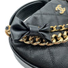 シャネル CHANEL マトラッセ ミニハンドバッグ AP3943 ブラック　ゴールド金具 キャビアスキン レディース ショルダーバッグ