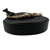 シャネル CHANEL マトラッセ ミニハンドバッグ AP3943 ブラック　ゴールド金具 キャビアスキン レディース ショルダーバッグ