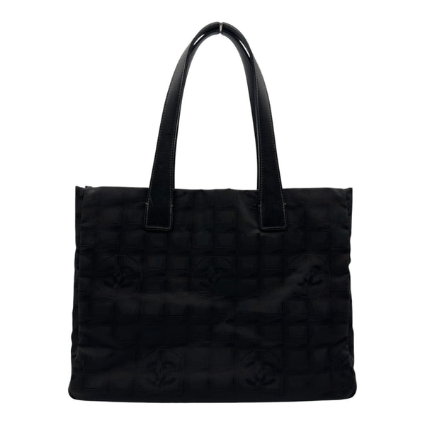 シャネル CHANEL ニュートラベルライントートMM A15991 6番台 ブラック