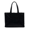 シャネル CHANEL ニュートラベルライントートMM A15991 6番台 ブラック ナイロン/レザー レディース トートバッグ
