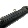 シャネル CHANEL ラージ ラベルクリック フラップバッグ A93703 23番台 ブラック ゴールド金具 カーフ レディース ショルダーバッグ