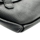 グッチ GUCCI ロゴ ベルトバッグ 768111 ブラック GGスプリーム/レザー メンズ ウエストバッグ