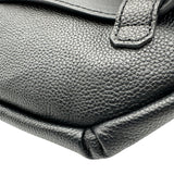 グッチ GUCCI ロゴ ベルトバッグ 768111 ブラック GGスプリーム/レザー メンズ ウエストバッグ