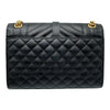 サンローラン SAINT LAURENT エンヴェーロブチェーンショルダーバッグ 487206 ブラック レザー レディース ショルダーバッグ