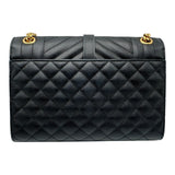 サンローラン SAINT LAURENT エンヴェーロブチェーンショルダーバッグ 487206 ブラック レザー レディース ショルダーバッグ