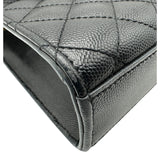 サンローラン SAINT LAURENT エンヴェーロブチェーンショルダーバッグ 487206 ブラック レザー レディース ショルダーバッグ