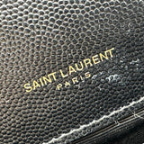 サンローラン SAINT LAURENT エンヴェーロブチェーンショルダーバッグ 487206 ブラック レザー レディース ショルダーバッグ