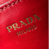 プラダ PRADA サフィアーノ ハンドバッグ 1BA113 レッド サフィアーノレザー レディース ハンドバッグ