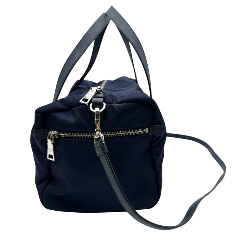 マ*+様 PRADA ボストンバッテスートナイロン プラダ 【鑑定済み】 黒