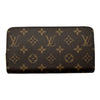 ルイ・ヴィトン LOUIS VUITTON ジッピー・ウォレット M41895 ブラウン モノグラムキャンバス レディース 長財布