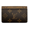 ルイ・ヴィトン LOUIS VUITTON ポルトカルト・サーンプル ブラウン モノグラムリバース/レザー レディース カードケース
