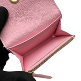 ルイ・ヴィトン LOUIS VUITTON ポルトモネ・ロザリ M14507 ピンク モノグラムアンプラントレザー レディース コインケース