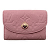 ルイ・ヴィトン LOUIS VUITTON ポルトモネ・ロザリ M14507 ピンク モノグラムアンプラントレザー レディース コインケース