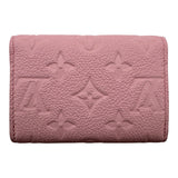 ルイ・ヴィトン LOUIS VUITTON ポルトモネ・ロザリ M14507 ピンク モノグラムアンプラントレザー レディース コインケース