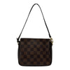 ルイ・ヴィトン LOUIS VUITTON トゥルース・メイクアップポーチ N51982 ブラウン ダミエ/レザー レディース ハンドバッグ