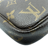 ルイ・ヴィトン LOUIS VUITTON ポシェット・アクセソワール M51980 ブラウン モノグラム/レザー レディース ハンドバッグ