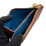 エルメス HERMES アトゥーPM Z刻印 ブリック/ブルーザンジバル ゴールド金具 エバーカラー レディース コインケース