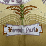 エルメス HERMES カレ90 ESCALES MEDITERRANEENNES マルチカラー シルク レディース スカーフ