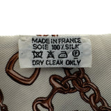 エルメス HERMES ツイリー CHAINES ET GOURMETTES マルチカラー シルク レディース スカーフ
