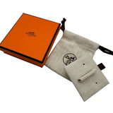 エルメス HERMES ポップH ミニピアス ピンク シルバー金具 エナメル/メタル アクセサリー