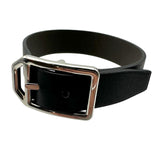 エルメス HERMES パドック ブレスレット T4 A刻 ブラック/エタン シルバー金具 シャモニー レディース ブレスレット