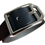 エルメス HERMES パドック ブレスレット T4 A刻 ブラック/エタン シルバー金具 シャモニー レディース ブレスレット