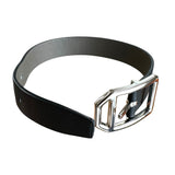 エルメス HERMES パドック ブレスレット T4 A刻 ブラック/エタン シルバー金具 シャモニー レディース ブレスレット