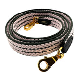 エルメス HERMES バンドリエール サングル コルタージュ 25MM W刻 ローズダーリン/ヴェールフォンセ ゴールド金具 トワル/ヴォースイフト レディース ショルダーストラップ