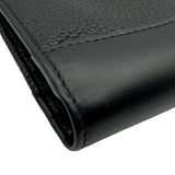 ミュウミュウ miu miu コンパクトウォレット 5MV204 ブラック レザー レディース 二つ折り財布