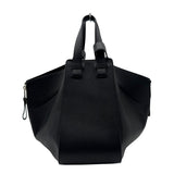 ロエベ LOEWE ハンモックスモール 387.30.S35 ブラック カーフスキン レディース ショルダーバッグ