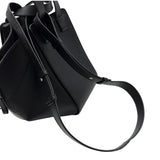 ロエベ LOEWE ハンモックスモール 387.30.S35 ブラック カーフスキン レディース ショルダーバッグ