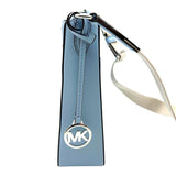 マイケルコース KORS MICHAEL KORS ジェットセット トラベル スモール クロスボディ 35T5STVC1B ブルー レザー/PVC レディース ショルダーバッグ