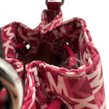 マイケルコース KORS MICHAEL KORS KHAI バケット バッグ スモール 35T5S5FM5C2699 ピンク リサイクルポリエステル レディース ハンドバッグ
