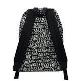 バレンシアガ BALENCIAGA ウィール バックパック 507460 ブラック/ホワイト キャンバス メンズ リュック・デイパック