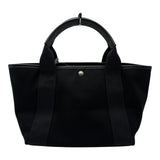 バレンシアガ BALENCIAGA ビアリッツトートバッグ 834501 ブラック キャンバス/レザー レディース トートバッグ