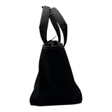 バレンシアガ BALENCIAGA ビアリッツトートバッグ 834501 ブラック キャンバス/レザー レディース トートバッグ