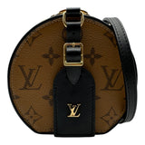 ルイ・ヴィトン LOUIS VUITTON ミニ・ポワットシャポー M68276 ブラウン モノグラムリバース/レザー レディース ショルダーバッグ