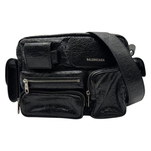 バレンシアガ BALENCIAGA スーパービジーカメラバッグ 829068 ブラック