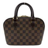 ルイ・ヴィトン LOUIS VUITTON サリア・ミニ N51286 ブラウン ダミエ/レザー レディース ハンドバッグ
