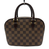 ルイ・ヴィトン LOUIS VUITTON サリア・ミニ N51286 ブラウン ダミエ/レザー レディース ハンドバッグ