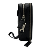 プラダ PRADA サフィアーノトラベル セカンドバッグ VR0052 ブラック サフィアーノレザー メンズ セカンドバッグ