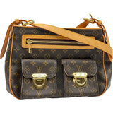 ルイ・ヴィトン LOUIS VUITTON ハドソンGM M40045モノグラム レディース ショルダーバッグ