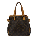 ルイ・ヴィトン LOUIS VUITTON バティニョール M51156 ブラウン モノグラム/レザー レディース ハンドバッグ